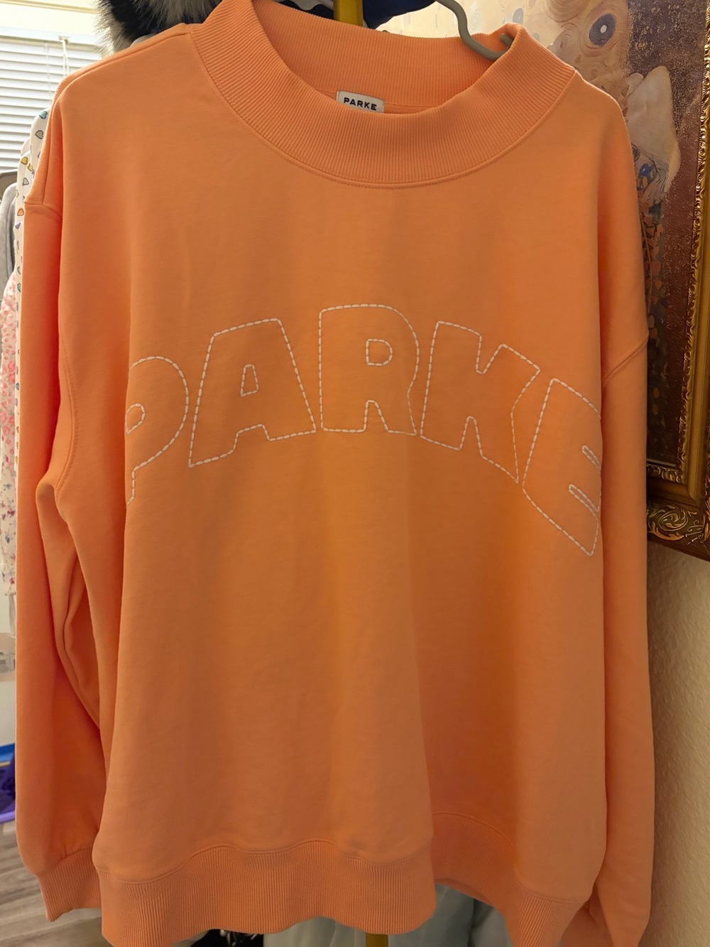 Parke X Target Orange Mockneck